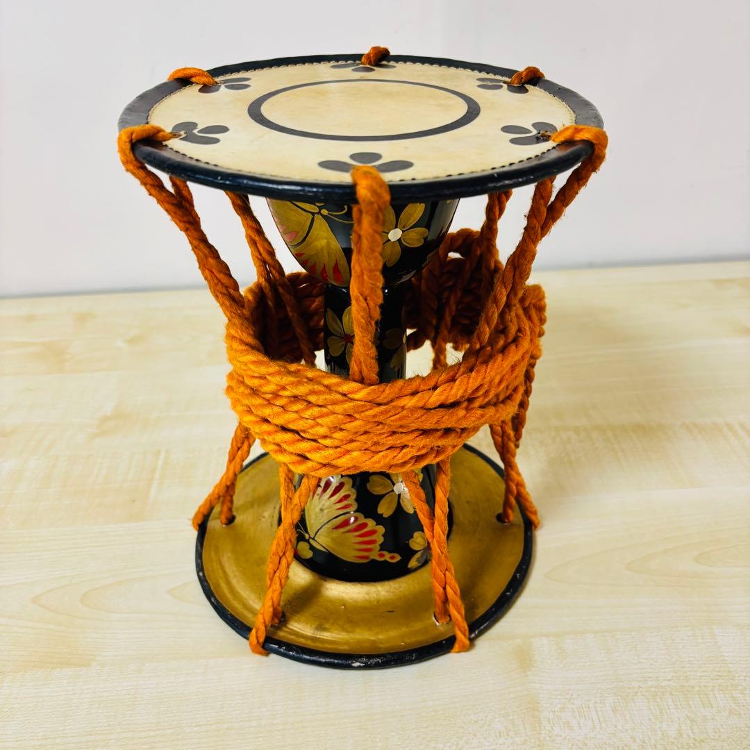 つづみ 鼓 堤太鼓 小鼓 和楽器 雅楽 能楽 古品 送料込み