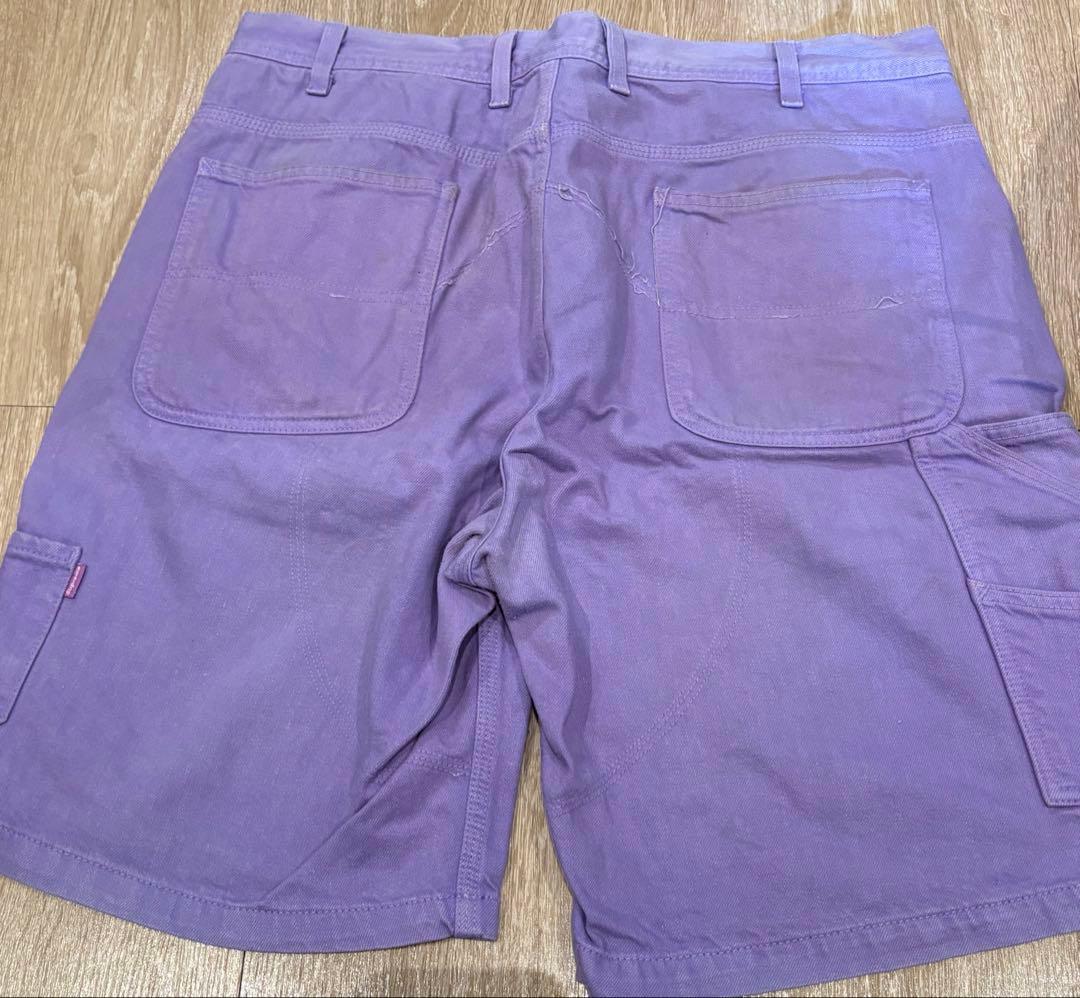 Supreme パープル ショートパンツ 34 - メルカリ