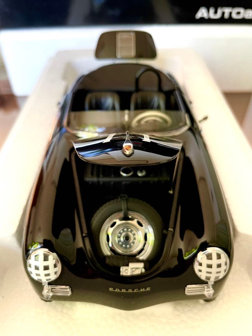 価格変更 1/18 ポルシェ356 スティーブ・マックィーンモデル ブラック