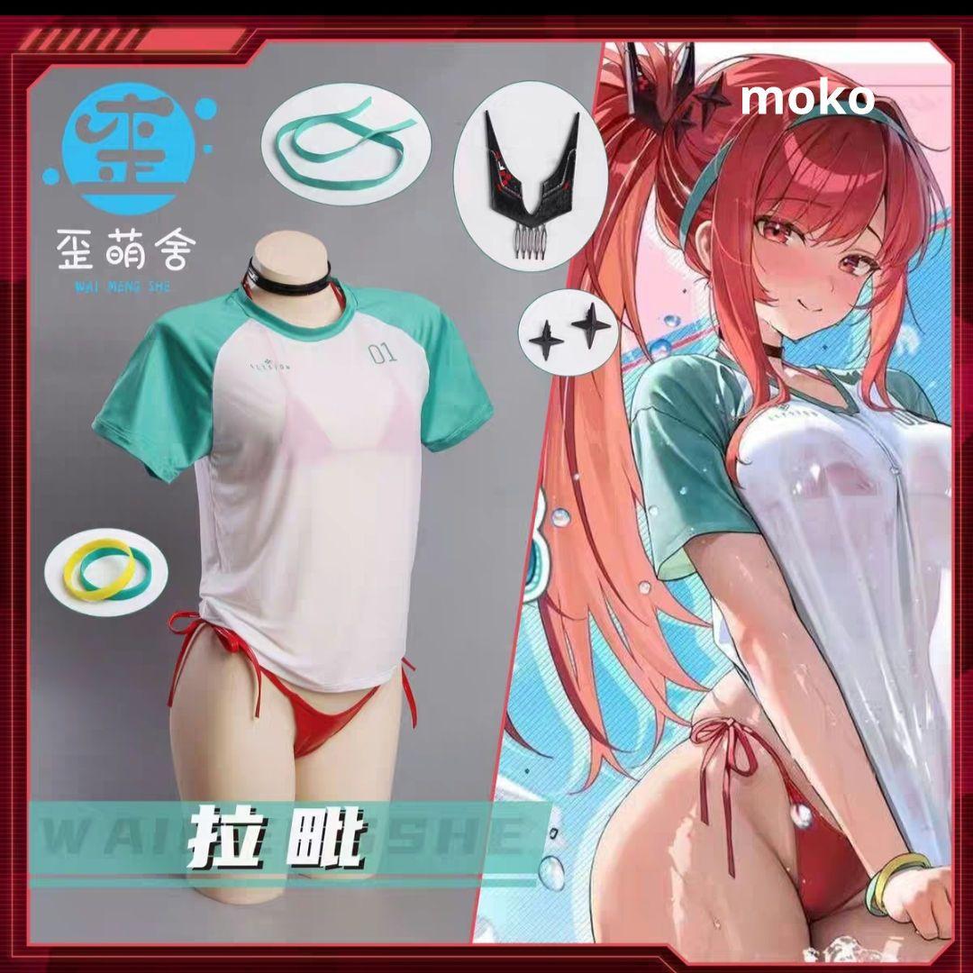 オーダー コスプレ衣装 勝利の女神NIKKE ニケ レッドフードラピ水着