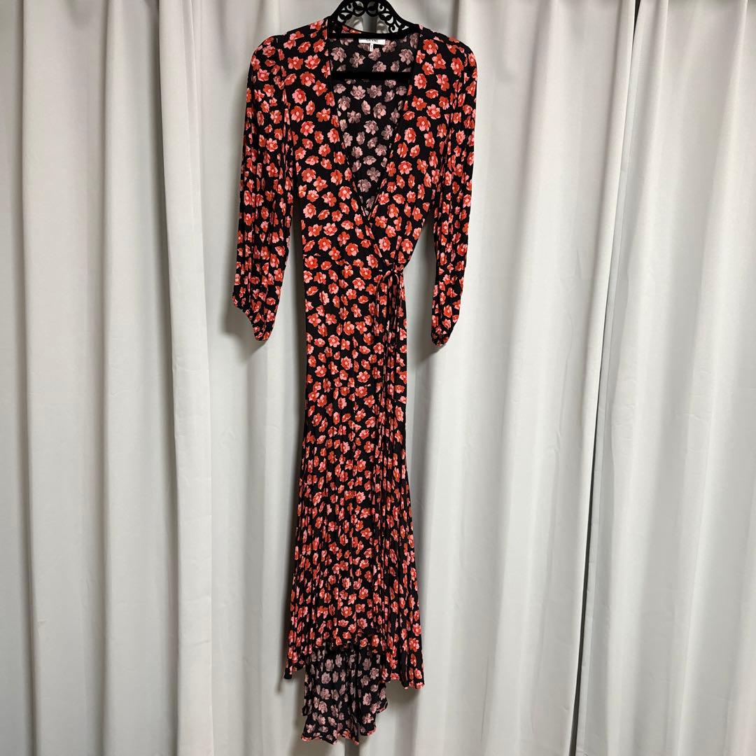 GANNIガニーワンピース花柄 - メルカリ