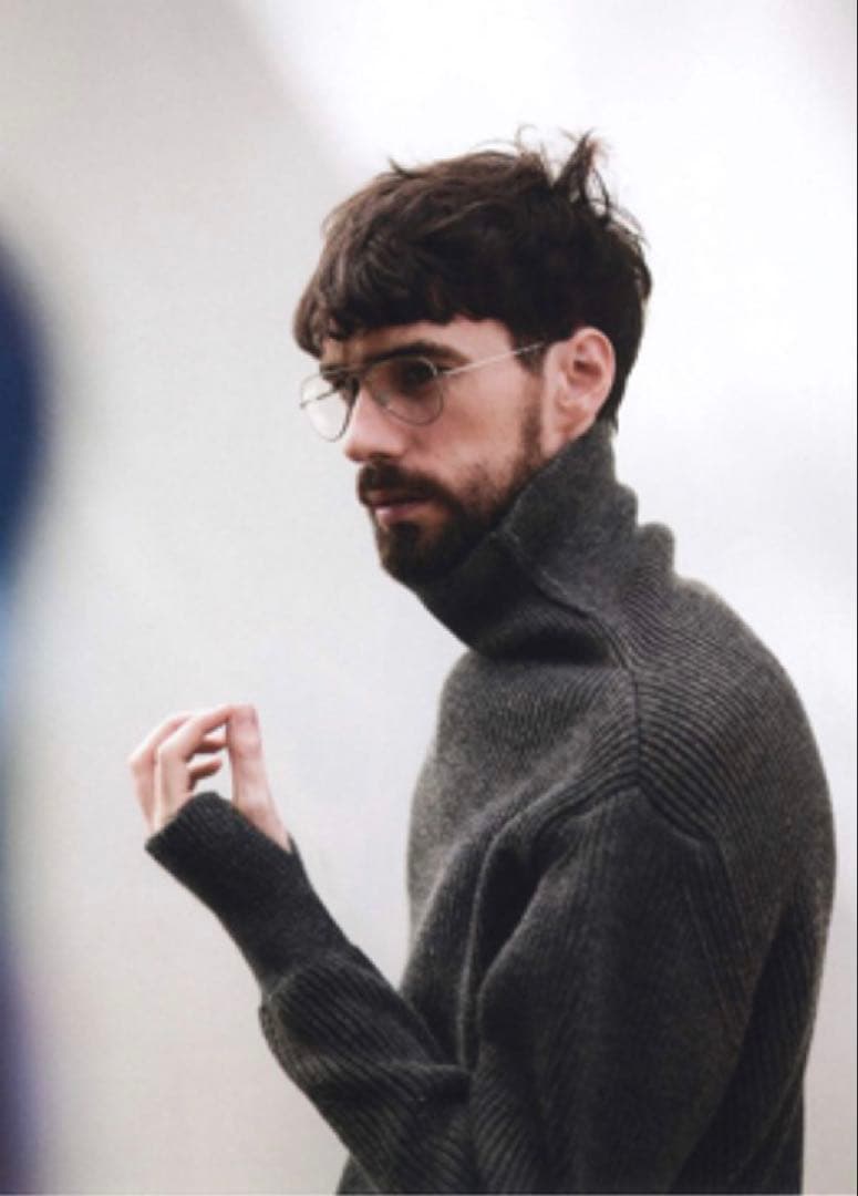 美品！ANDERSEN-ANDERSENアンデルセンアンデルセン　グレー xxs Andersen-Andersen アンデルセンアンデルセン サムホールセーター