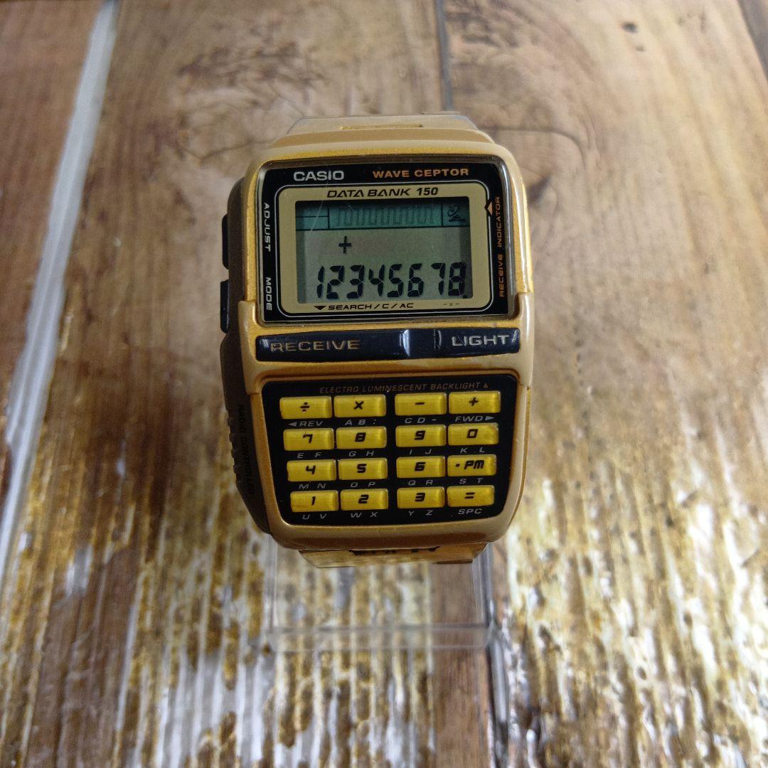 レア中古動品◇DBC-W151◇カシオ データバンク ウェーブセプター 電波