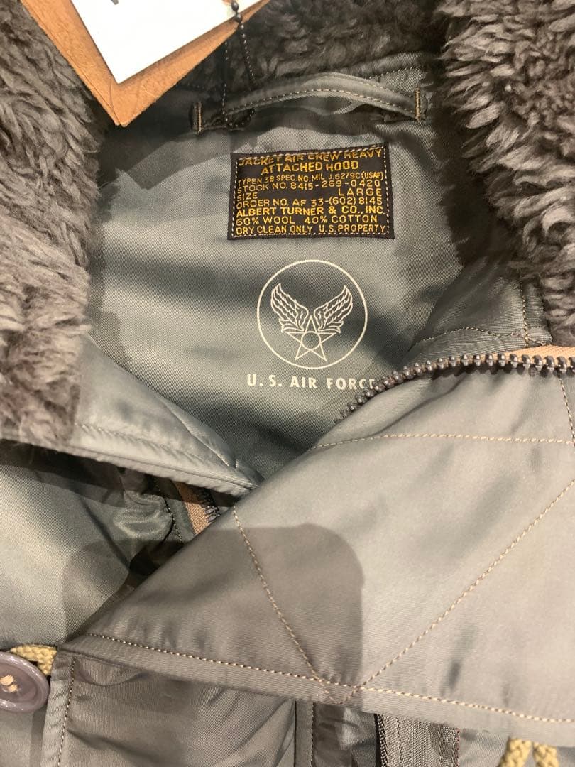 定価17万新品未使用 バズリクソンズ N-3B リアルマッコイズ MA-1