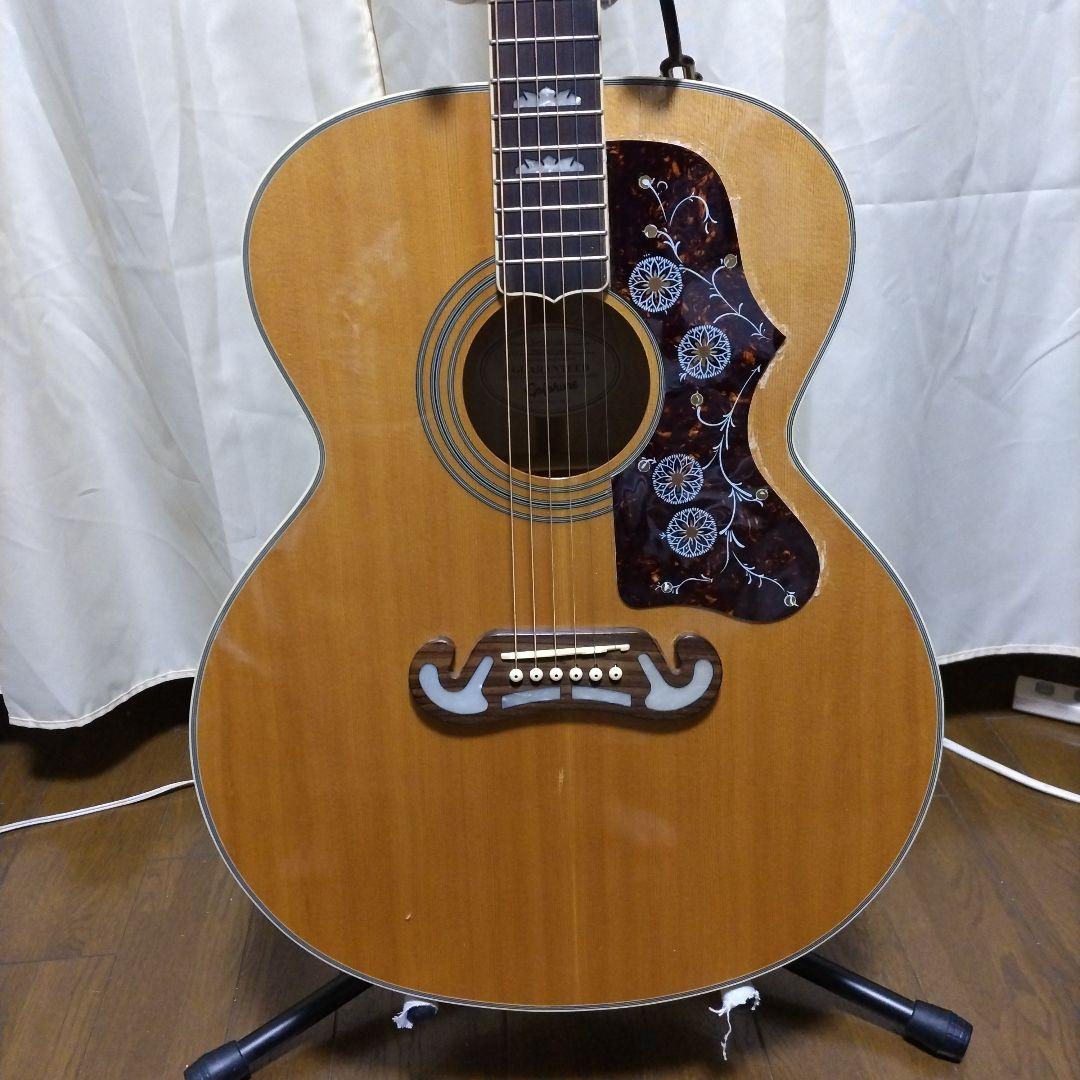 Epiphone アコースティックギターEJ-200 ジャンク品 Yahoo!オークション -「epiphone ej-200」(エピフォン) (本体)の落札