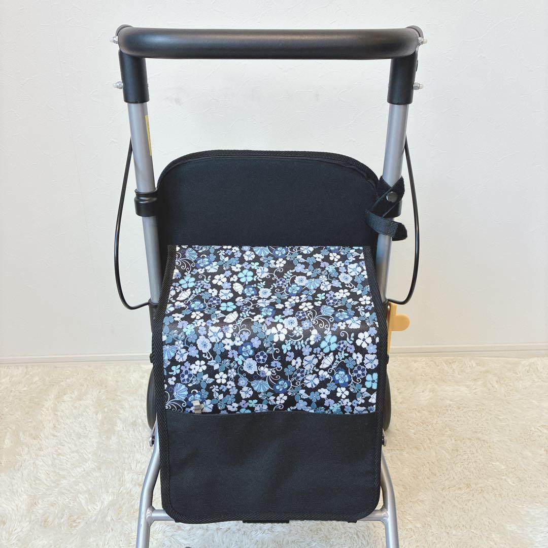 ✨極美品✨ 島製作所 シルバーカー シンフォニーSPスリム 花柄収納