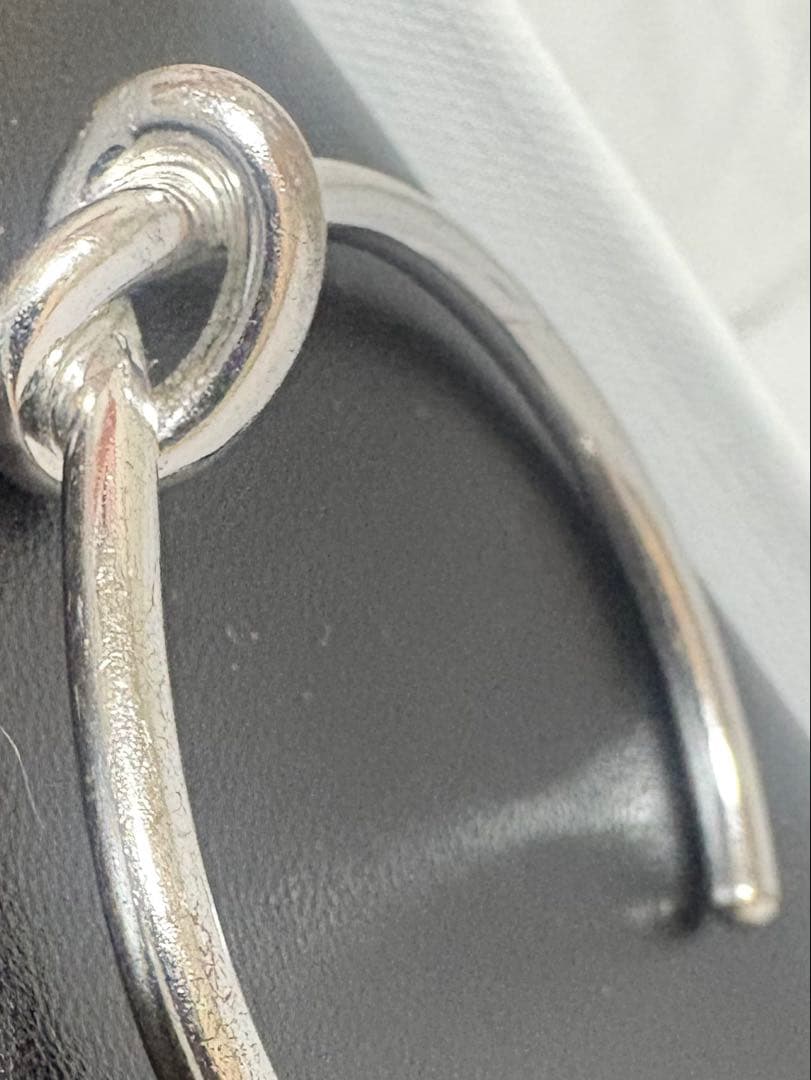 CELINE ノットバングル シルバー ブレスレット C1 - メルカリ