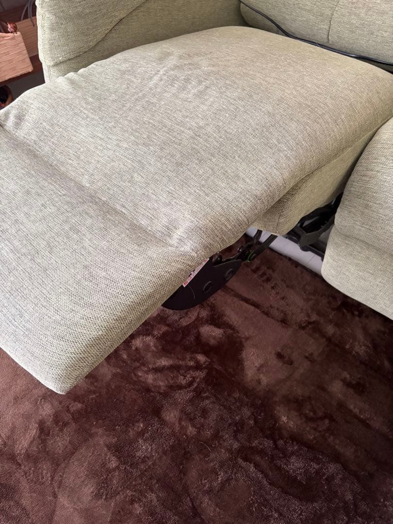 エ*ト様 ニトリ 電動リクライニングソファー 3人掛け USED 5月末出品