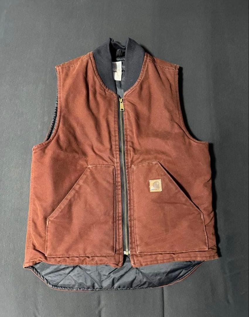 ‼️Vintage Carhartt ダックベスト V02 CLY サイズ:S Vintage Carhartt ダックベスト V02 CLY サイズ:S - メルカリ