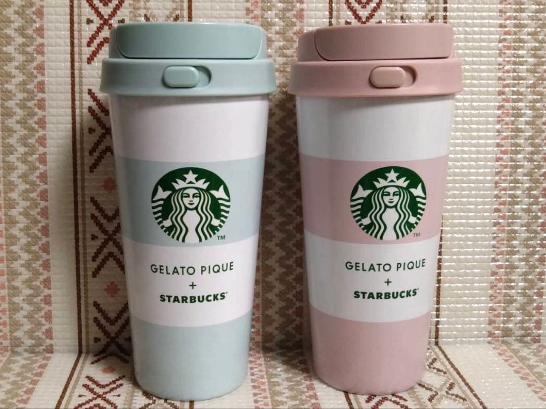 スタバ ジェラピケ コラボ ステンレス ボトル タンブラー 水筒 - メルカリ