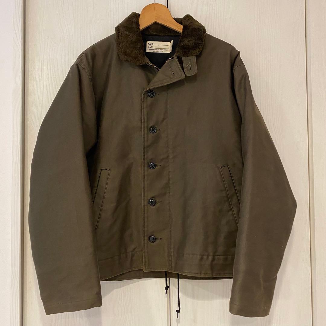 68&BROTHERS ミリタリージャケット N-1 デッキジャケット S - メルカリ