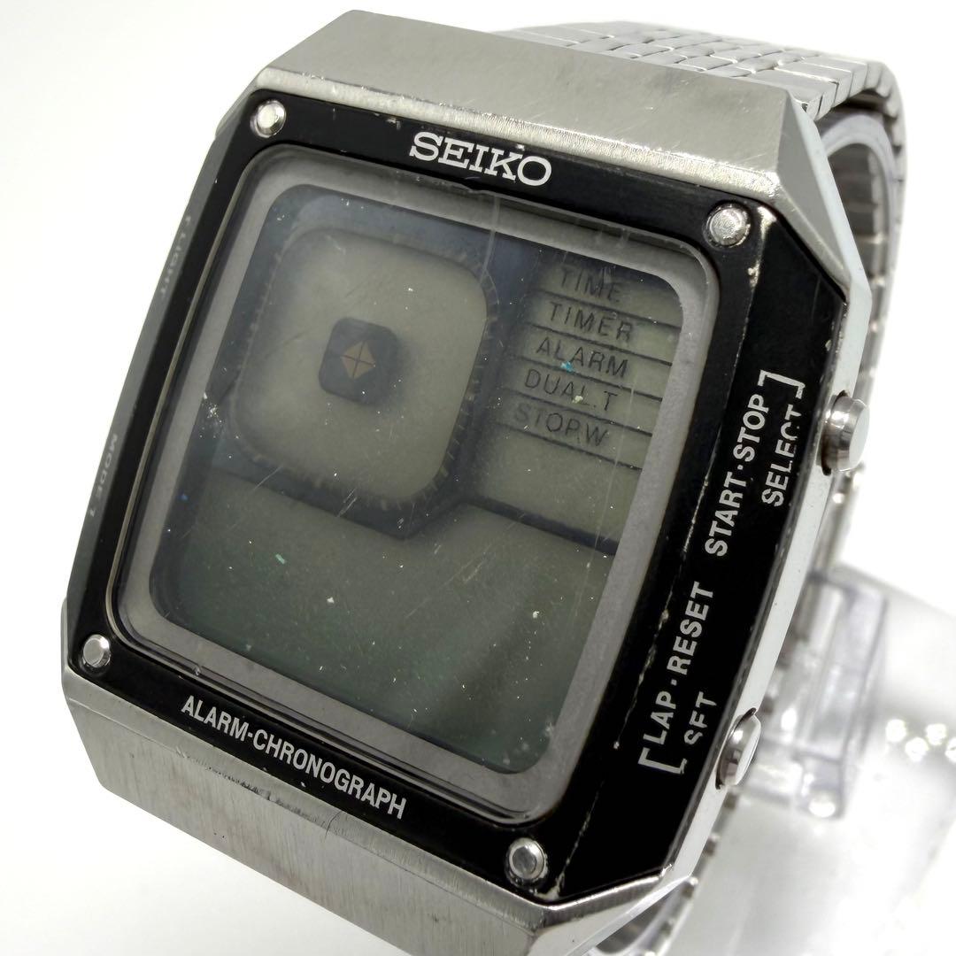 【希少】SEIKO 腕時計 デジボーグ メンズ G757-401A デジタル Yahoo!オークション -「セイコー デジボーグ g757」(ブランド腕時計