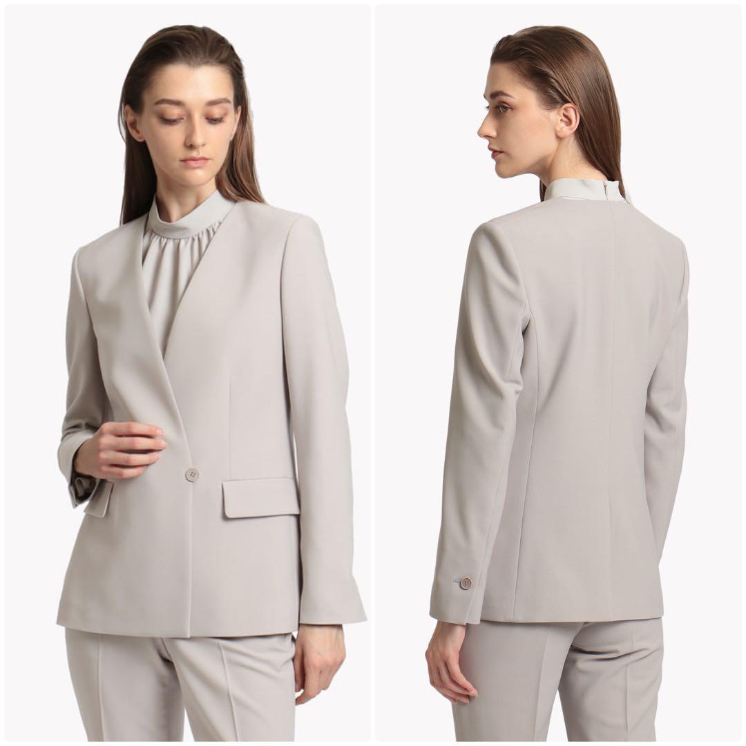 theory luxe 23SS Vimont パンツスーツソフトグレー - メルカリ