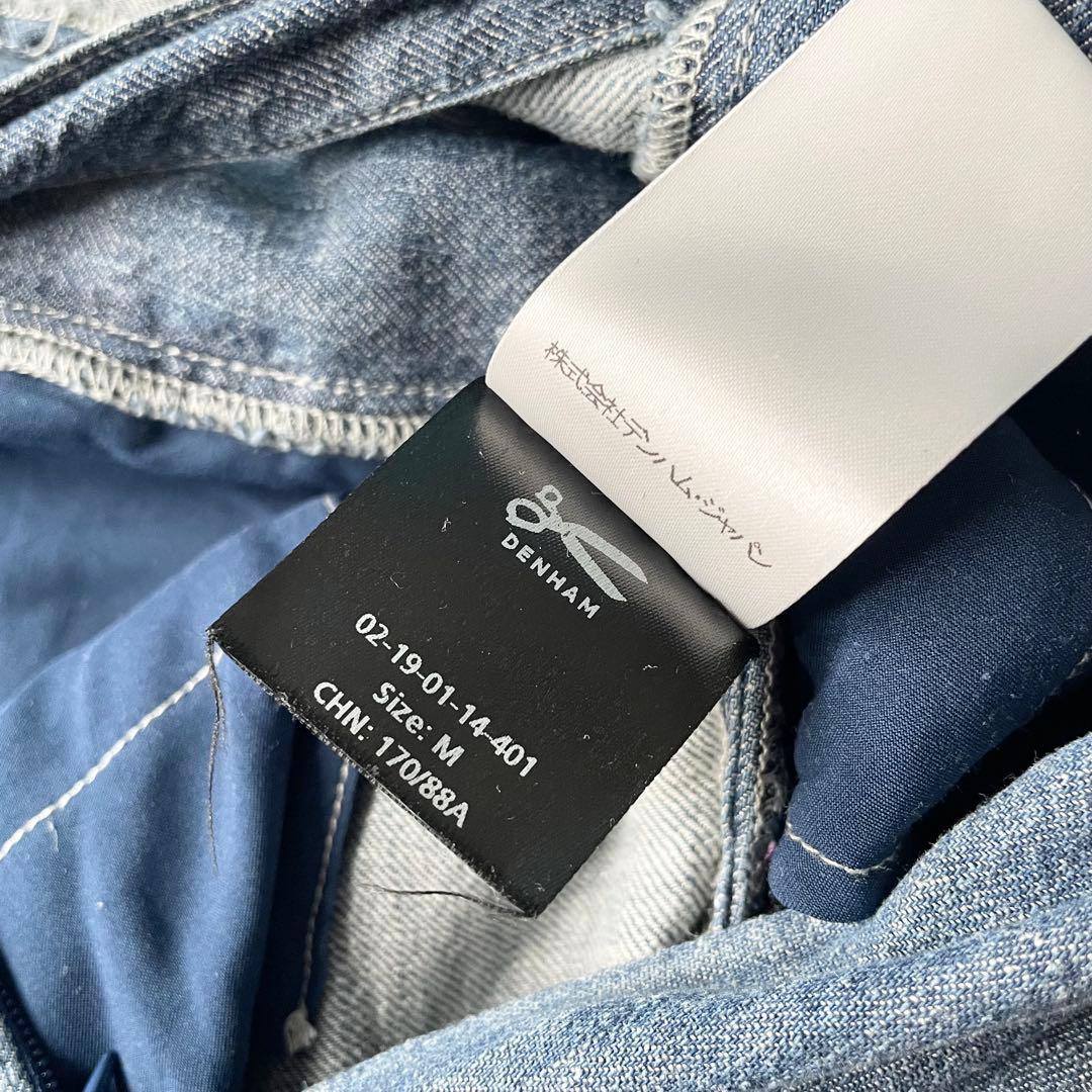 デンハム 美品 DENHAM BEND JUMPSUIT サロペット M ブルー - メルカリ