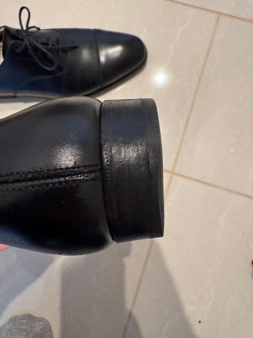 Crockett & Jones Audley 6.5D ストレートチップ