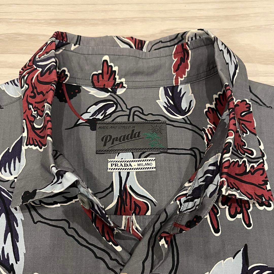 PRADA / Aloha Pattern Shirts / 14ss