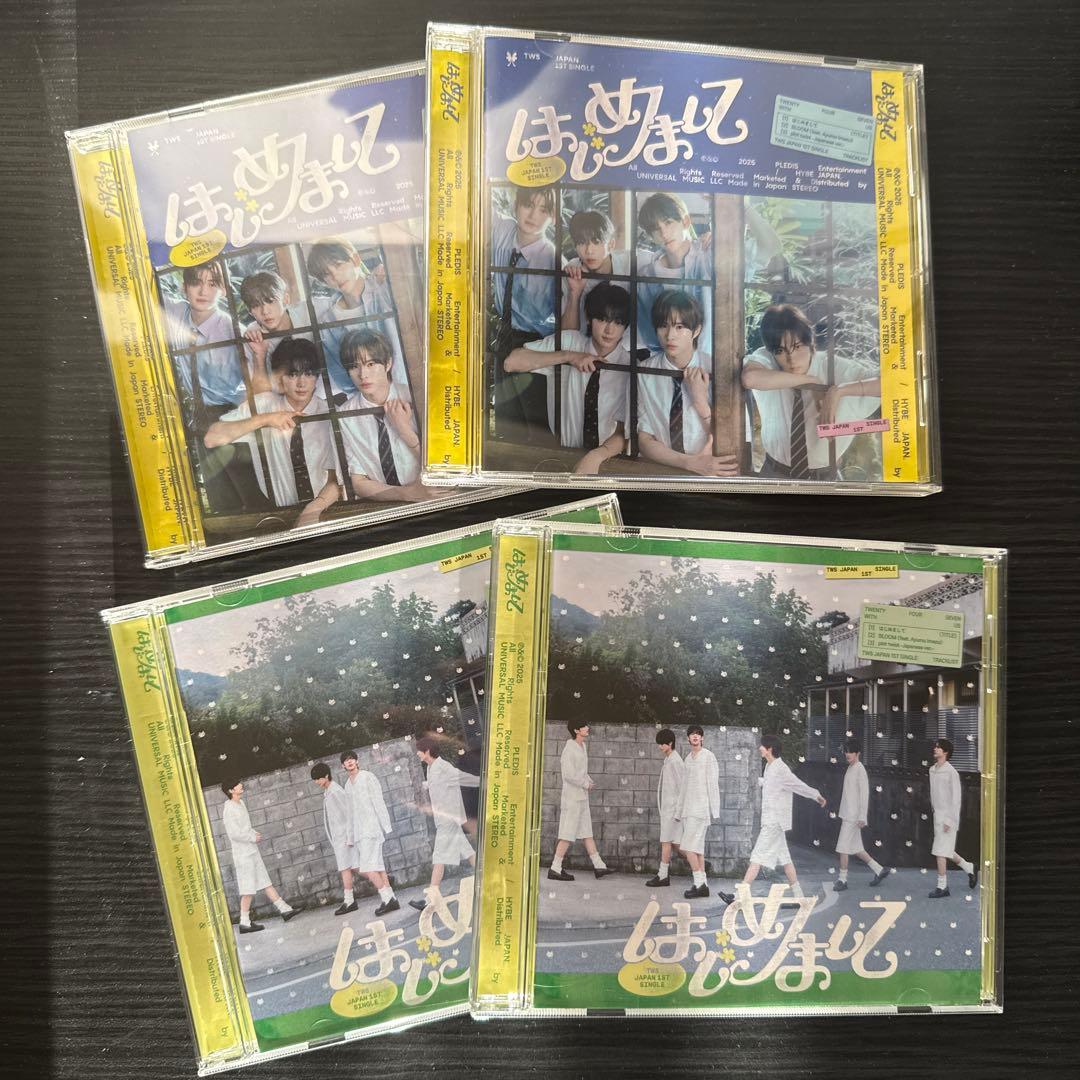 TWS はじめまして 通常盤 ユニバ盤 4枚セット - メルカリ
