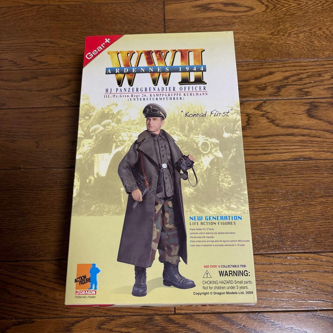 コンラッド・フュルスト少尉- 1/6 ニュージェネレーションアクションフィギュア ドラゴンミリタリーシリーズ ライフアクションフィギュア1/6ボディ