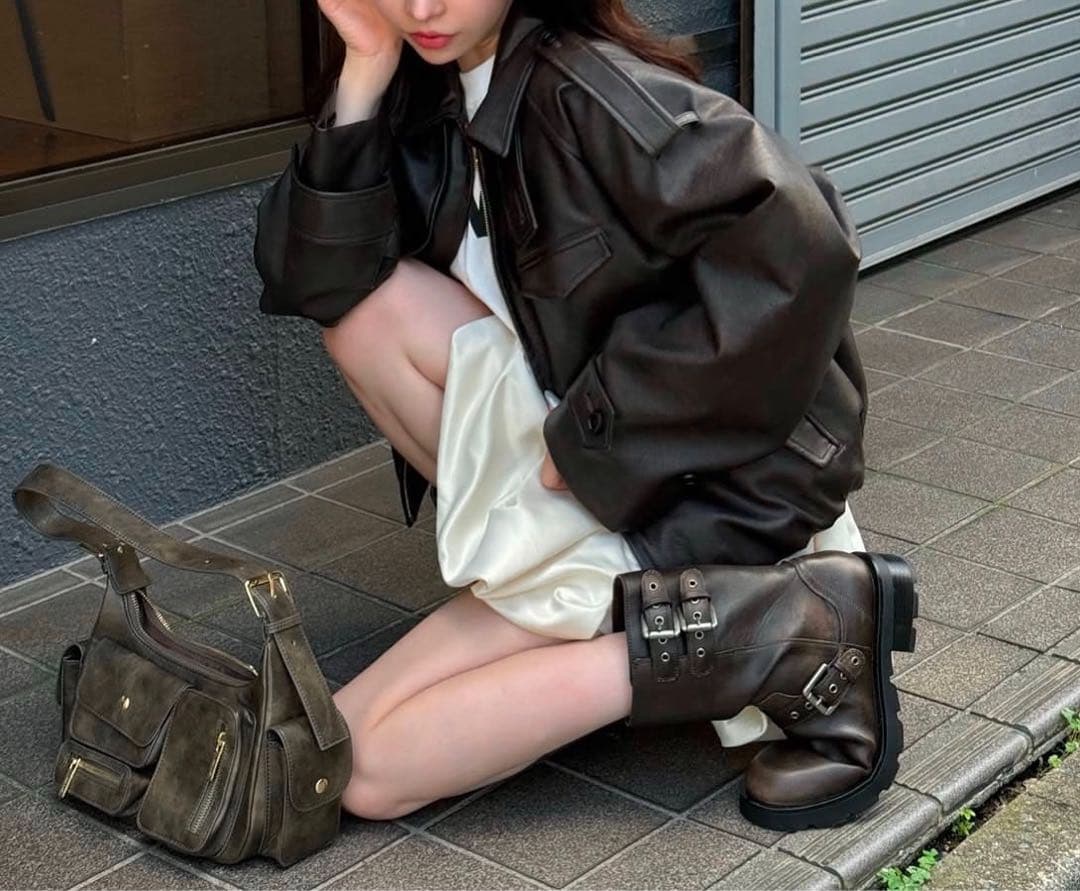 ジャケット・アウター THE TOE Bond Jacket brown leather S Bond Jacket – THE TOÉ