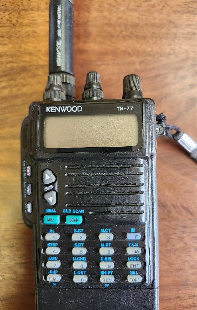 KENWOOD TH-77 トランシーバー 部品取り - メルカリ