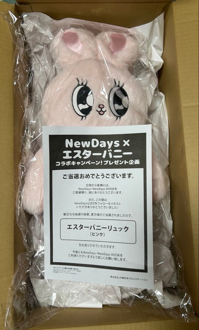 エスターバニー リュック レア NEWDays 希少品 エスターバニー リュック レア NEWDays 希少品 - メルカリ