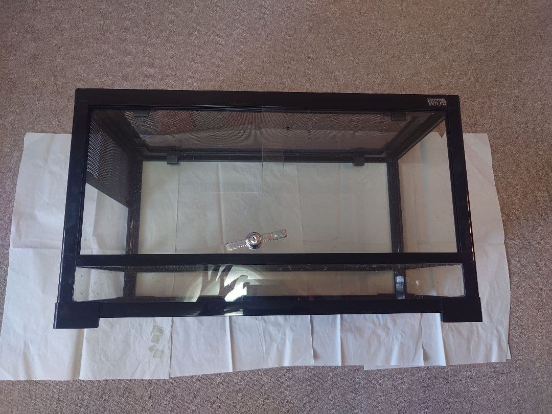 爬虫類 両生類 飼育 ケージ パンテオン　6035　ブラック 三晃商会 爬虫類ケージ パンテオン ブラック BK6035（60．5