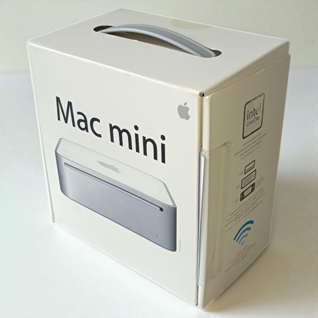 八6413【未使用品】 Apple Mac mini A1176 Apple Mac mini A1176 1.83GHz Intel Core Duo 512MB 80GB HD