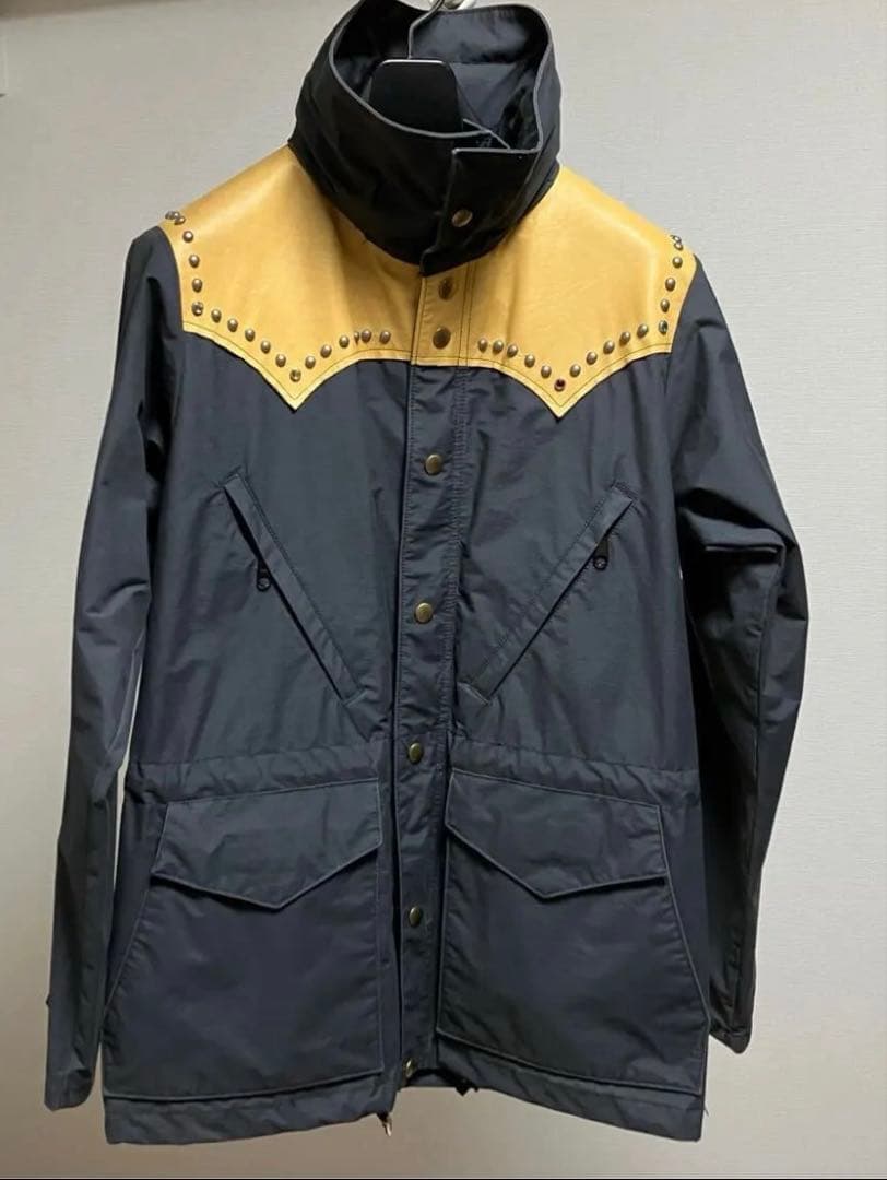 希少】ロッキーマウンテン×ロンハーマン スタッズ マウンテンパーカー