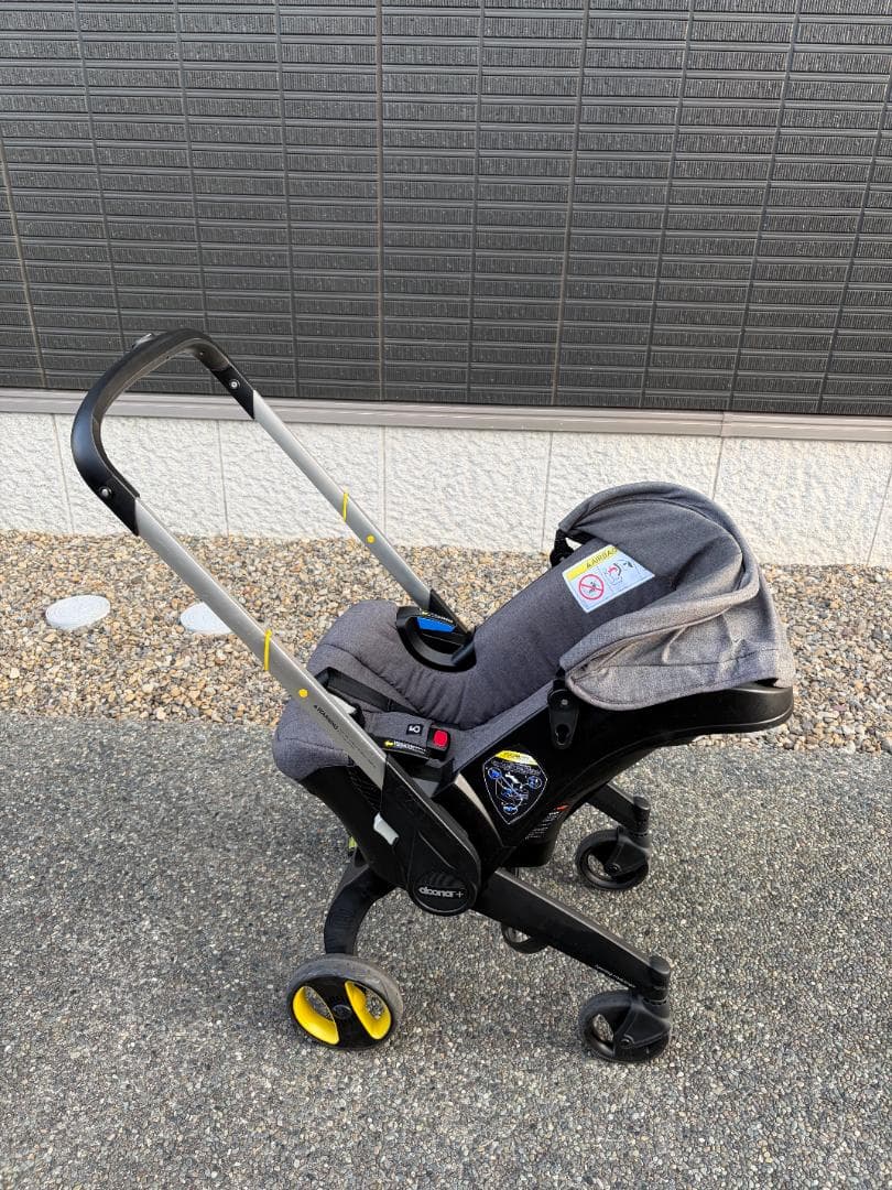 doona ベビーカー ISOFIX グレー - メルカリ