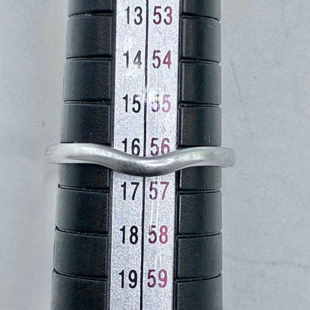 ティファニー 【大きいサイズ】ティファニー 16号 カーブド バンド