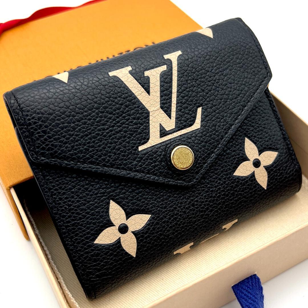 【超極美品】ルイヴィトン アンプラント ヴィクトリーヌ バイカラー 黒 C118 極上美品】ルイヴィトン アンプラント ヴィクトリーヌ バイカラー 三