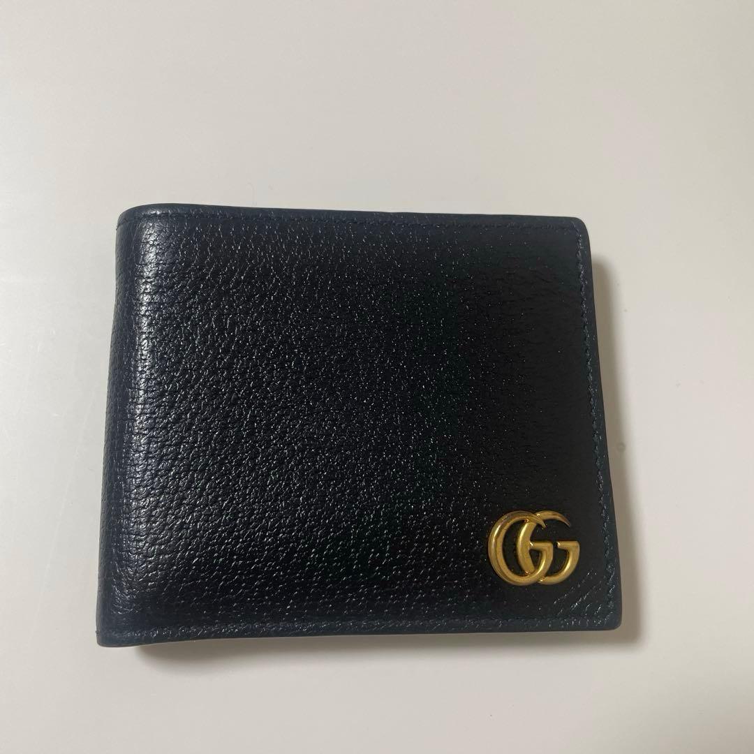 mmaj　GUCCI 二つ折り財布 グッチ GUCCI 二つ折り財布 （ブラウン） -waja bazar - 海外