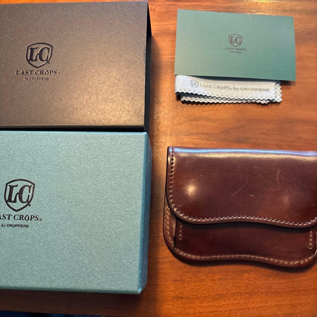 LAST CROPS ラストクロップス タング コードバン マーブルバーガンディ