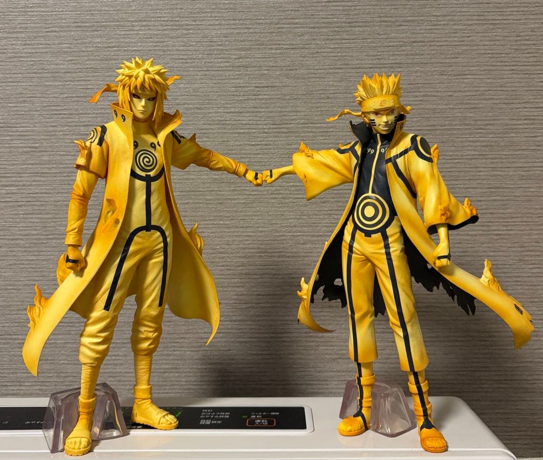 一番くじ　ナルト　繋がる思い　うずまきナルト　波風ミナト　九喇嘛リンクモード 一番くじ NARUTO-ナルト- 疾風伝 繋がる思い」【C賞】波風ミナト（九