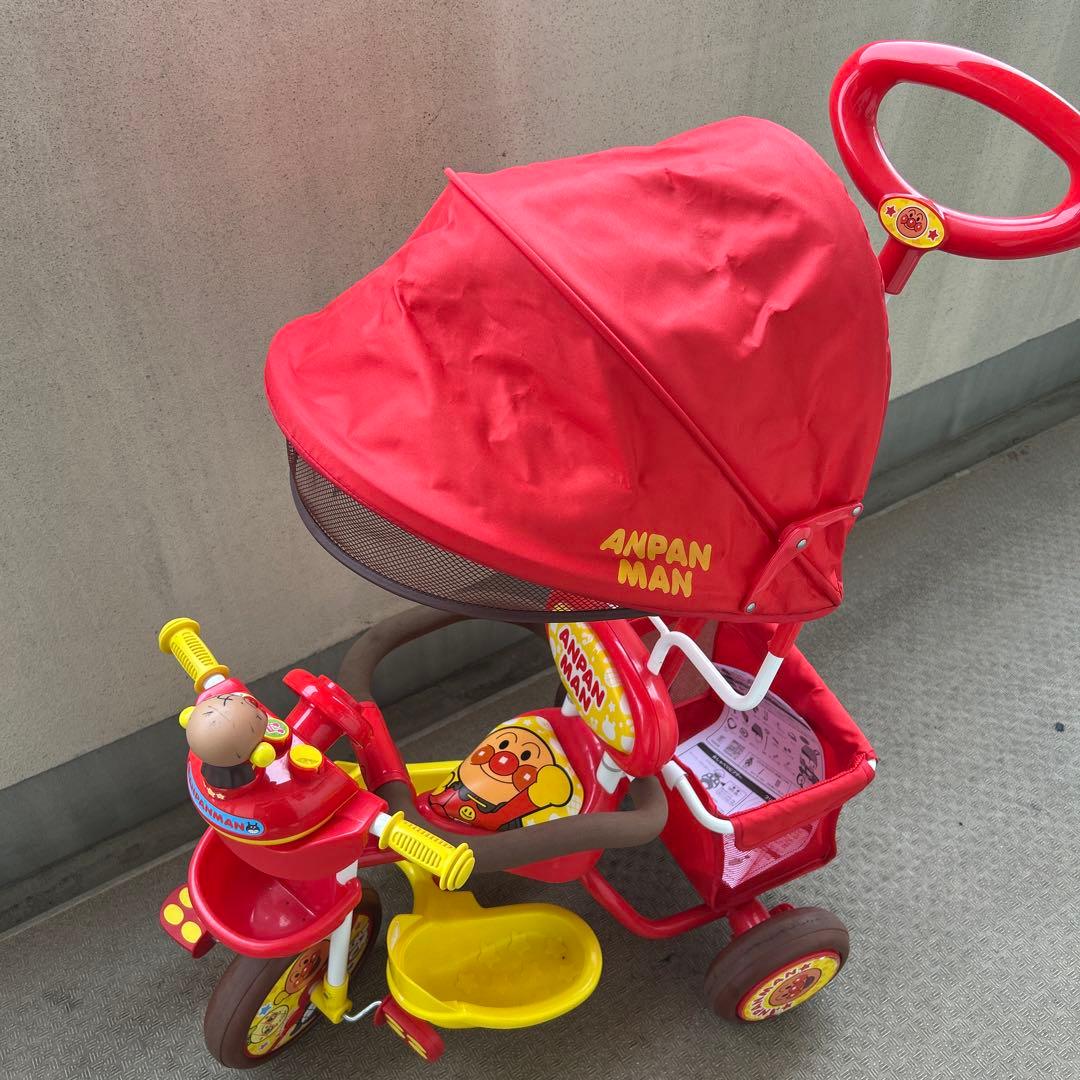 アンパンマンデラックス 三輪車 説明書付き - メルカリ
