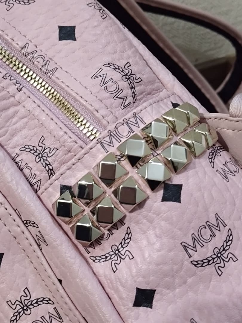MCM リュック ソフトピンク ミニ mini 極美品 - メルカリ