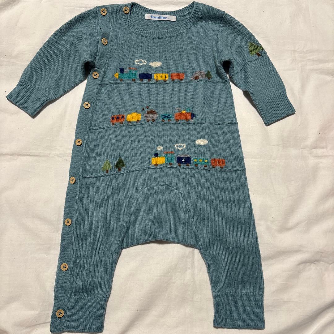 ファミリア カバーオール ロンパース 70 - メルカリ