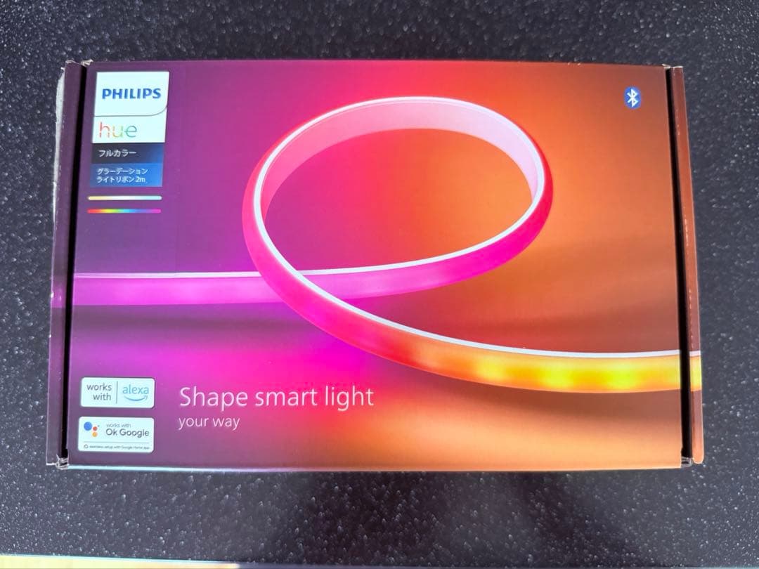 新品未使用 Philipsフィリップス ヒュー グラデーションライトリボン 2m Amazon | フィリップスヒュー(Philips Hue) LEDテープライト