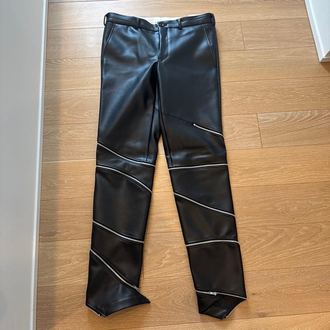 コムデギャルソンオムプリュス　パンツ　ブラック　Lサイズ COMME des GARCONS HOMME PLUS コムデギャルソンオムプリュス リネン