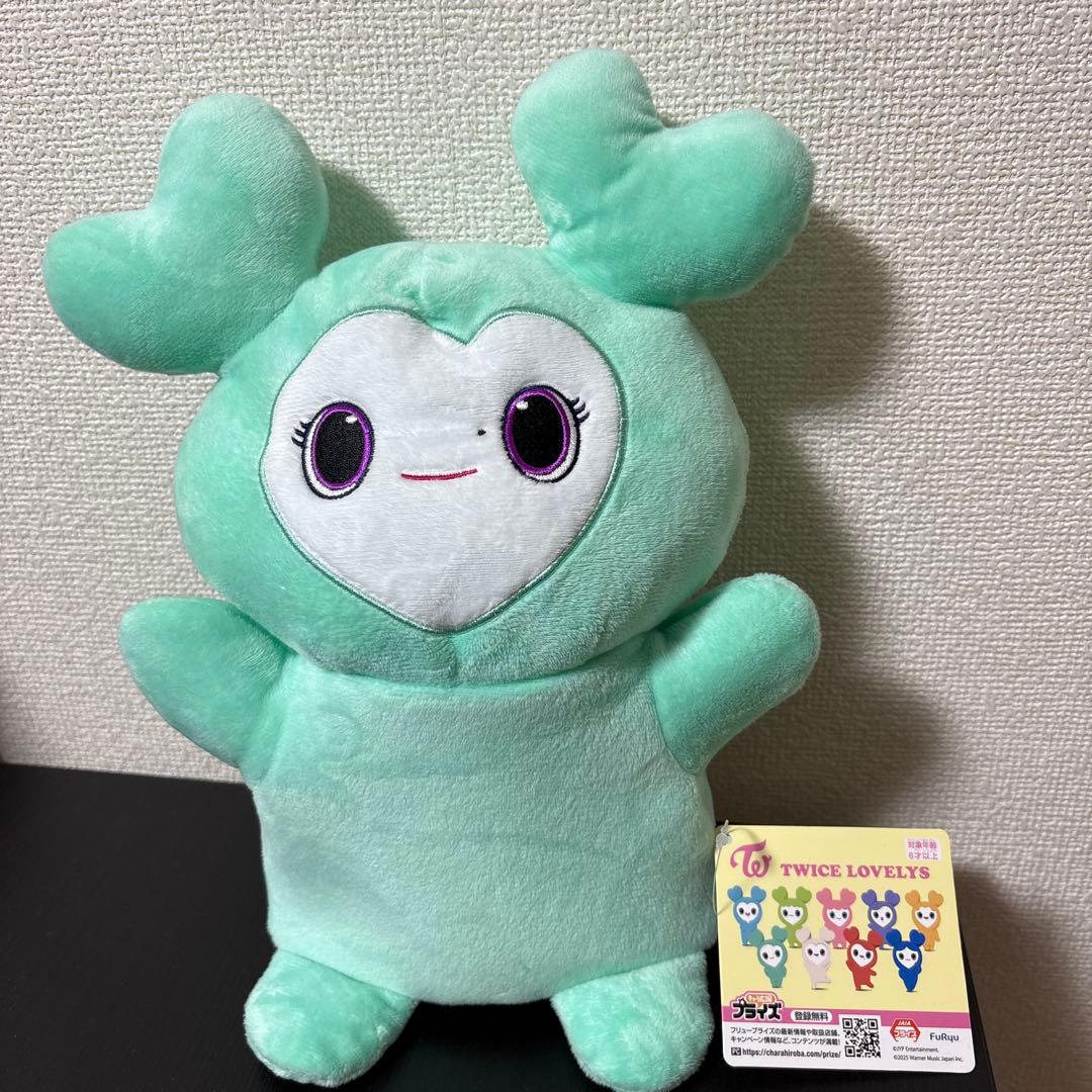 TWICE LOVELY ミントグリーン ぬいぐるみ - メルカリ