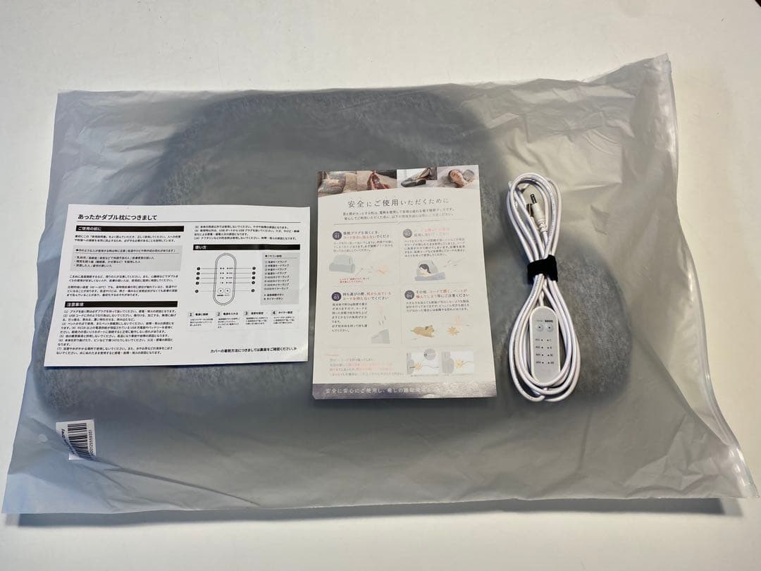 [Surva Qストア] サバキューあったかW枕 ベーシック カバー単品】ダブル枕ベーシック / ホッとする枕ベーシック（ダブル枕