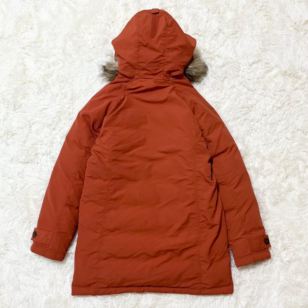 極美品 モンベル ハスキーコート ミドル丈ダウンコート レディースM
