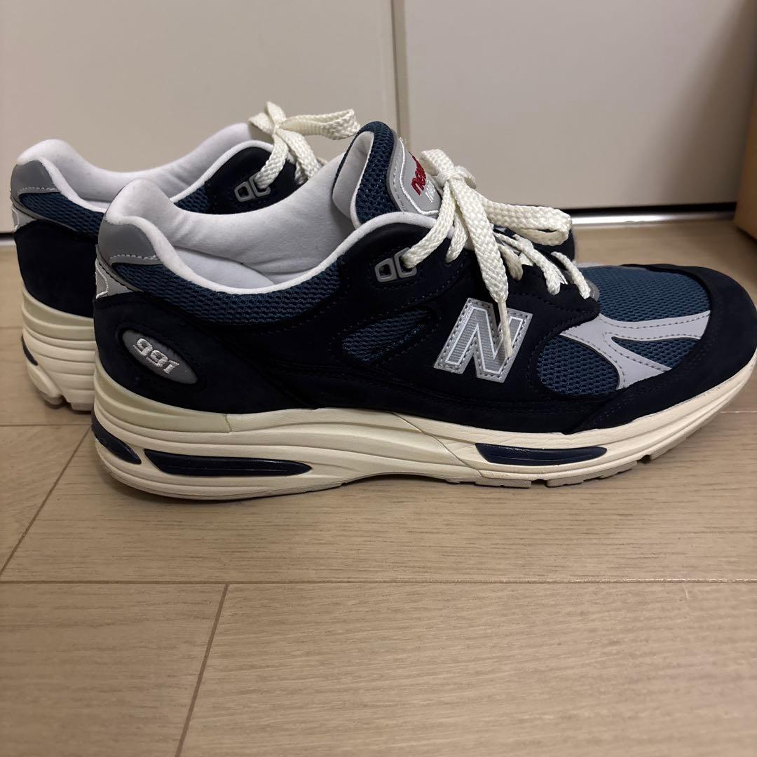 【極美品】New Balance U991VN2 26.5cm ネイビー UK製