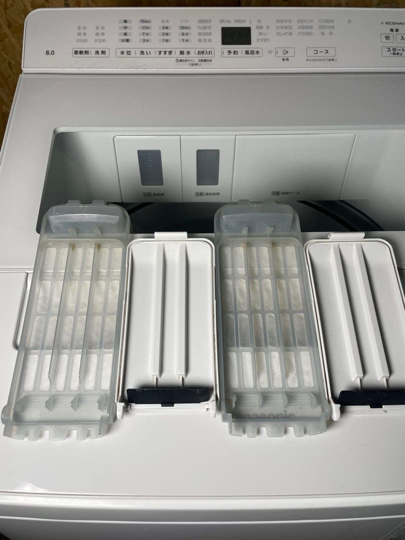 2024年製 Panasonic 洗濯機 8.0kg NA-FA8K2