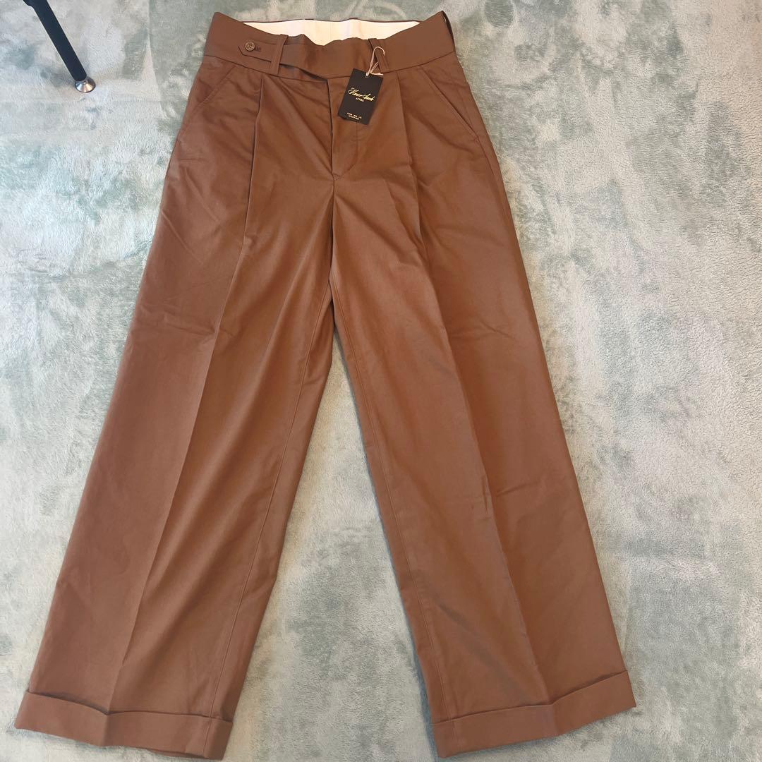 美品　HaversackATTIRE コットンパンツ セール】 HAVERSACK ATTIRE コットン デザインパンツ （その他パンツ