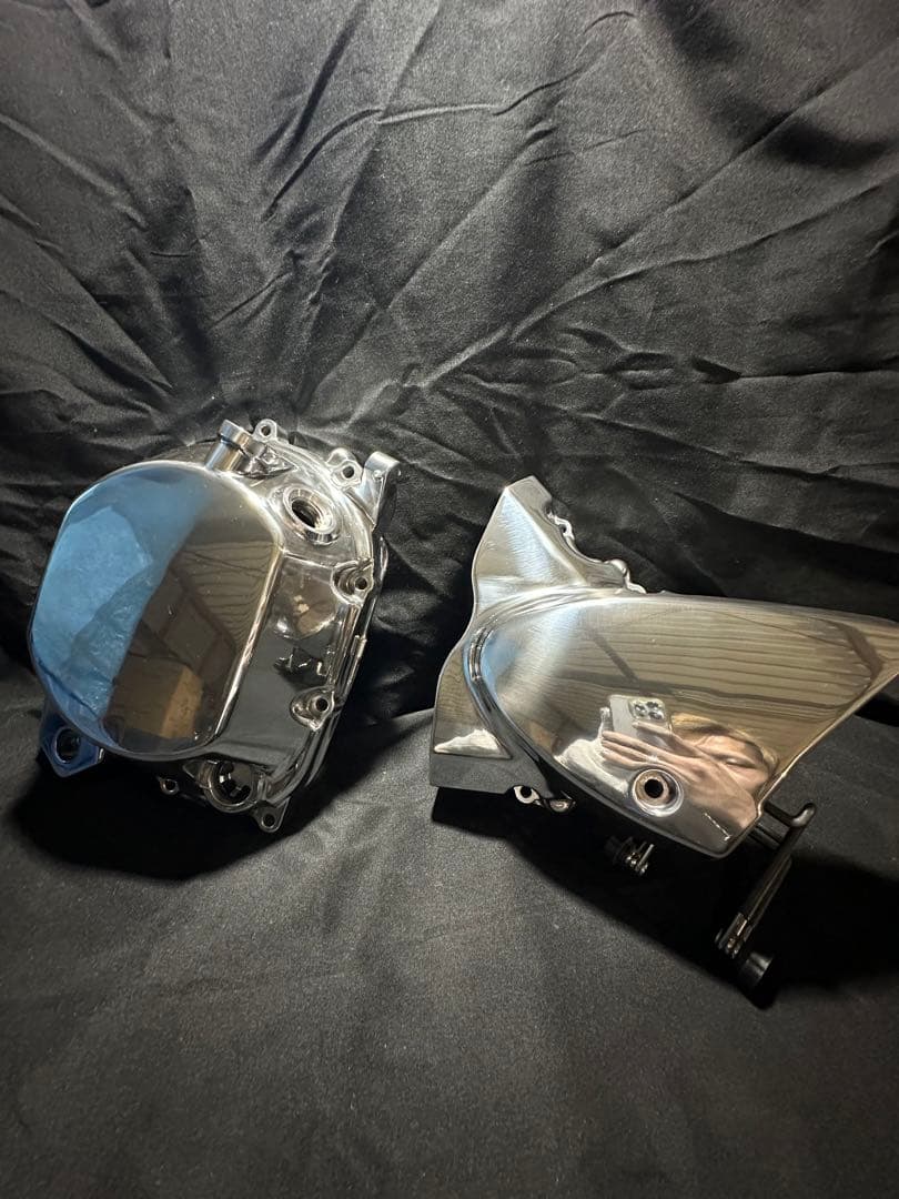 バフ工房 Z900RS/cafe 新品クラッチカバー&新品スプロケカバー - メルカリ