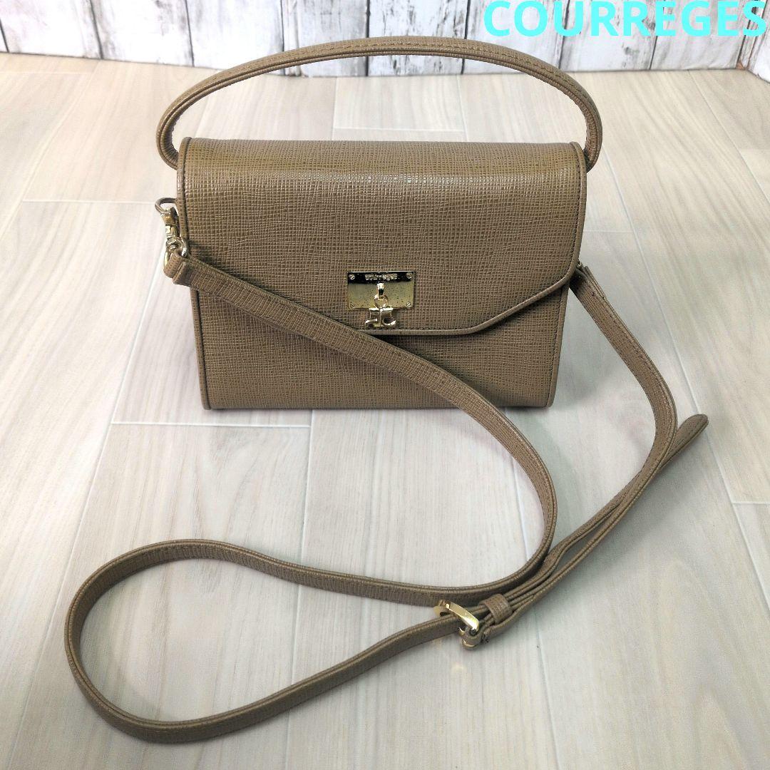 クレージュ ハンドバッグ ショルダーバッグ レザー courreges（クレージュ） バッグ レディース Reedition リエディション