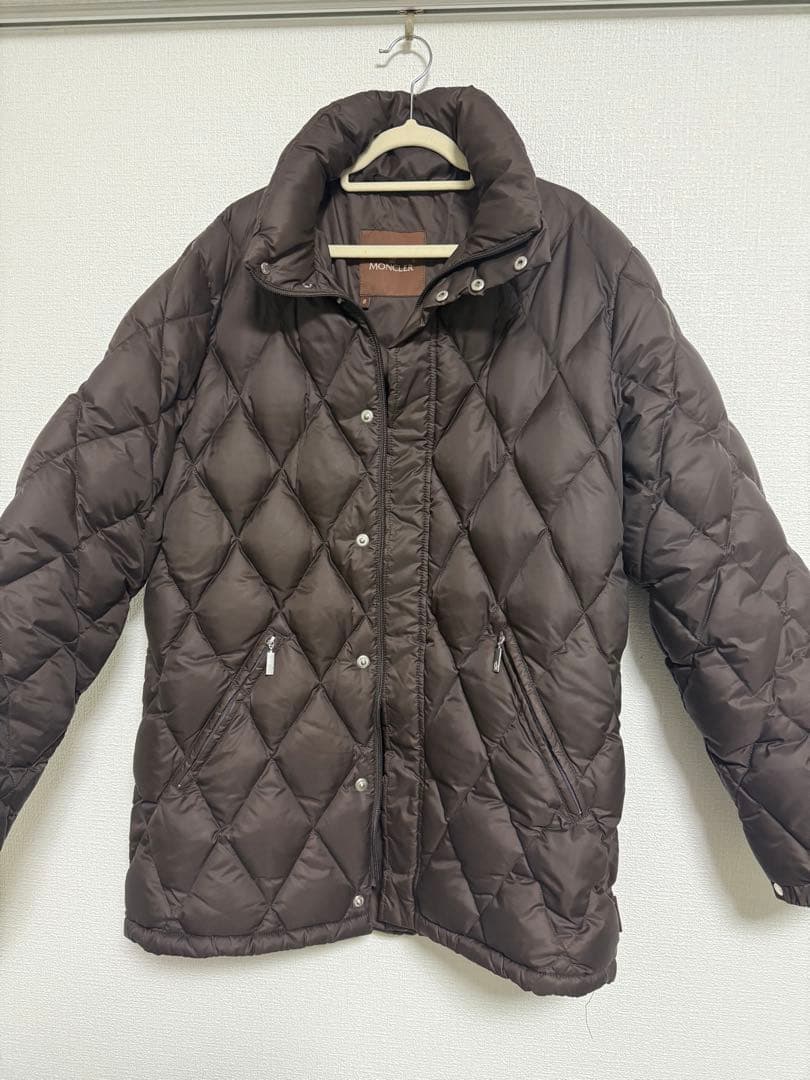 【美品】MONCLER ダウンジャケット　サイズ0 ダークブラウン MONCLER（ダウンジャケット ・ ブラウン/茶色系）のフリマアイテム一覧