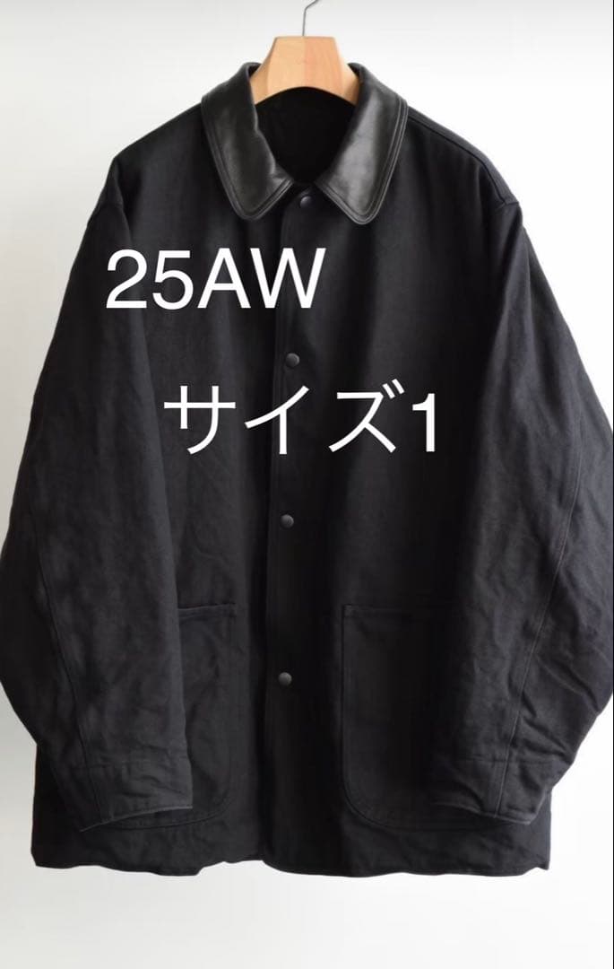 COMOLI デニムレザーワークジャケット 25AW 1 - メルカリ