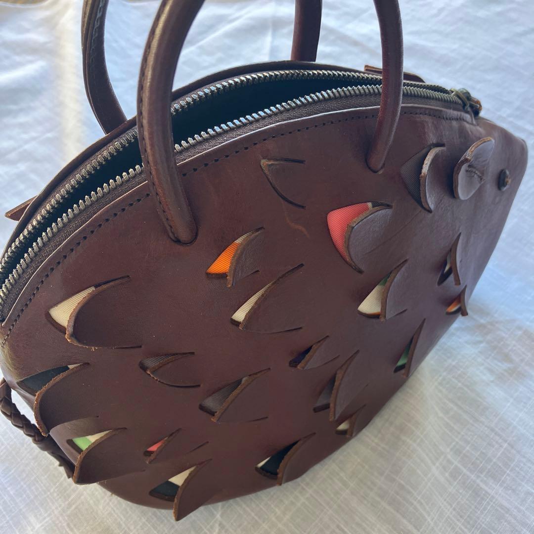 ミナペルホネン ハリネズミ 革の鞄 おまけ 付き - メルカリ